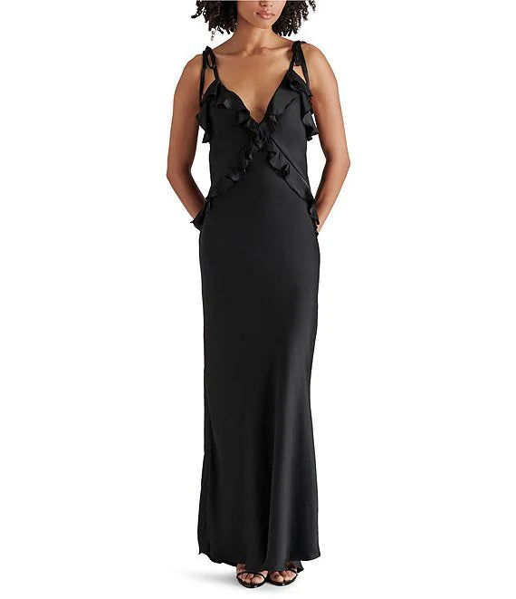 steve madden black dresses Steve Madden Vivienne Dress-Black main image 0