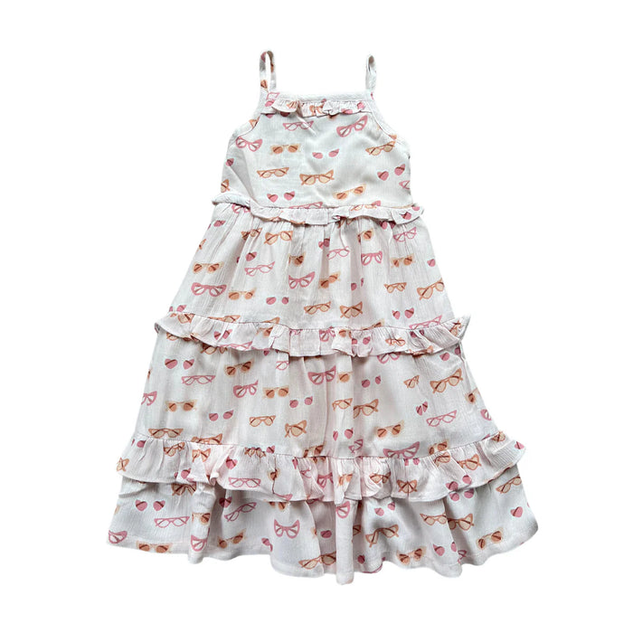 BABYSPROUTS: GIRL'S MAXI DRESS - RETRO SHADES