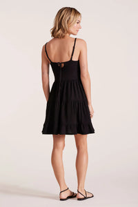 BOBI: TIERED MINI TANK DRESS