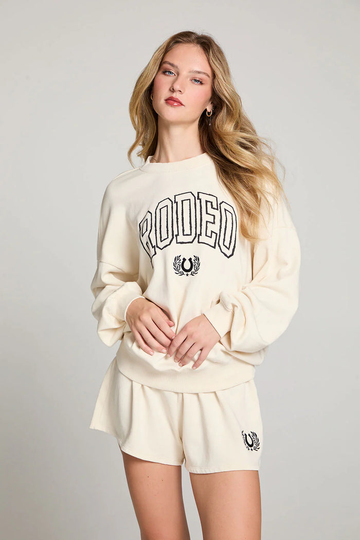 CHASER: RODEO COLLEGIATE PULLOVER SWEATSHIRT