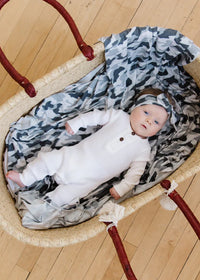COPPER PEARL: GUNNAR KNIT HEADBAND BOW