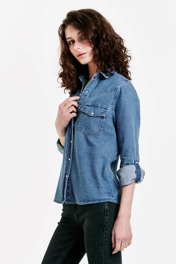 DEAR JOHN: STAR WESTERN DENIM SHIRT - PAYSON