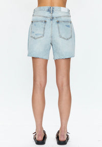 PISTOLA: DEVIN HIGH RISE MOM CUT OFF SHORTS - ST TROPEZ