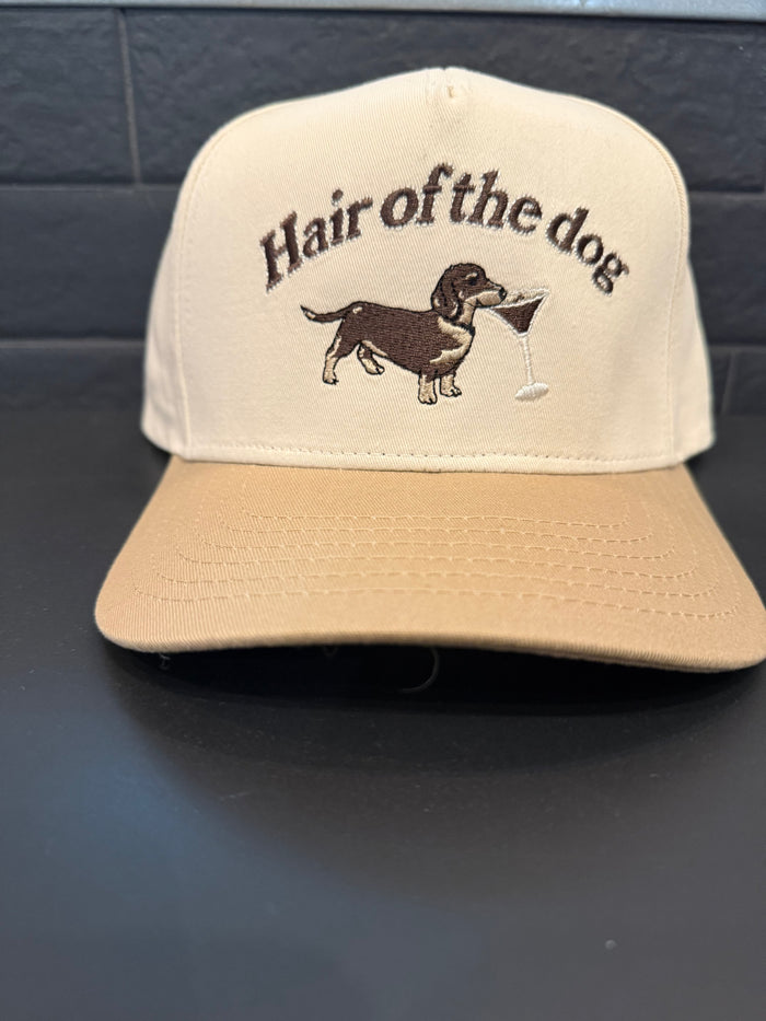HAIR OF THE DOG HAT - NATUAL/TAN