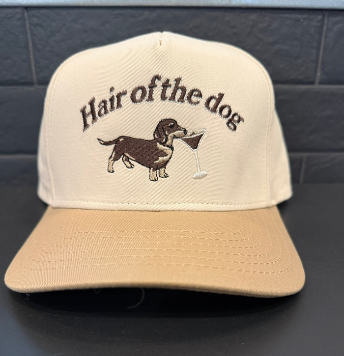 HAIR OF THE DOG HAT - NATUAL/TAN