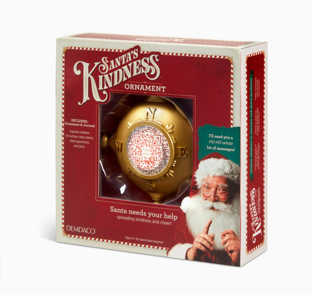 SANTA'S KINDNESS ORNAMENT & JOURNAL