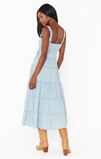 SHOW ME YOUR MUMU: LAINEY MIDI DRESS - DEW DROP