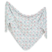 COPPER PEARL: MICKEY MOUSE AND FRIENDS KNIT SWADDLE BLANKET