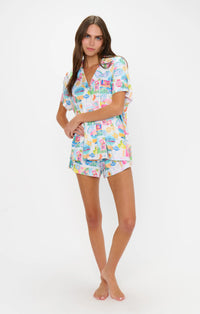 SHOW ME YOUR MUMU: SUNDAY MORNING PJ SET - AMALFI COAST JERSEY