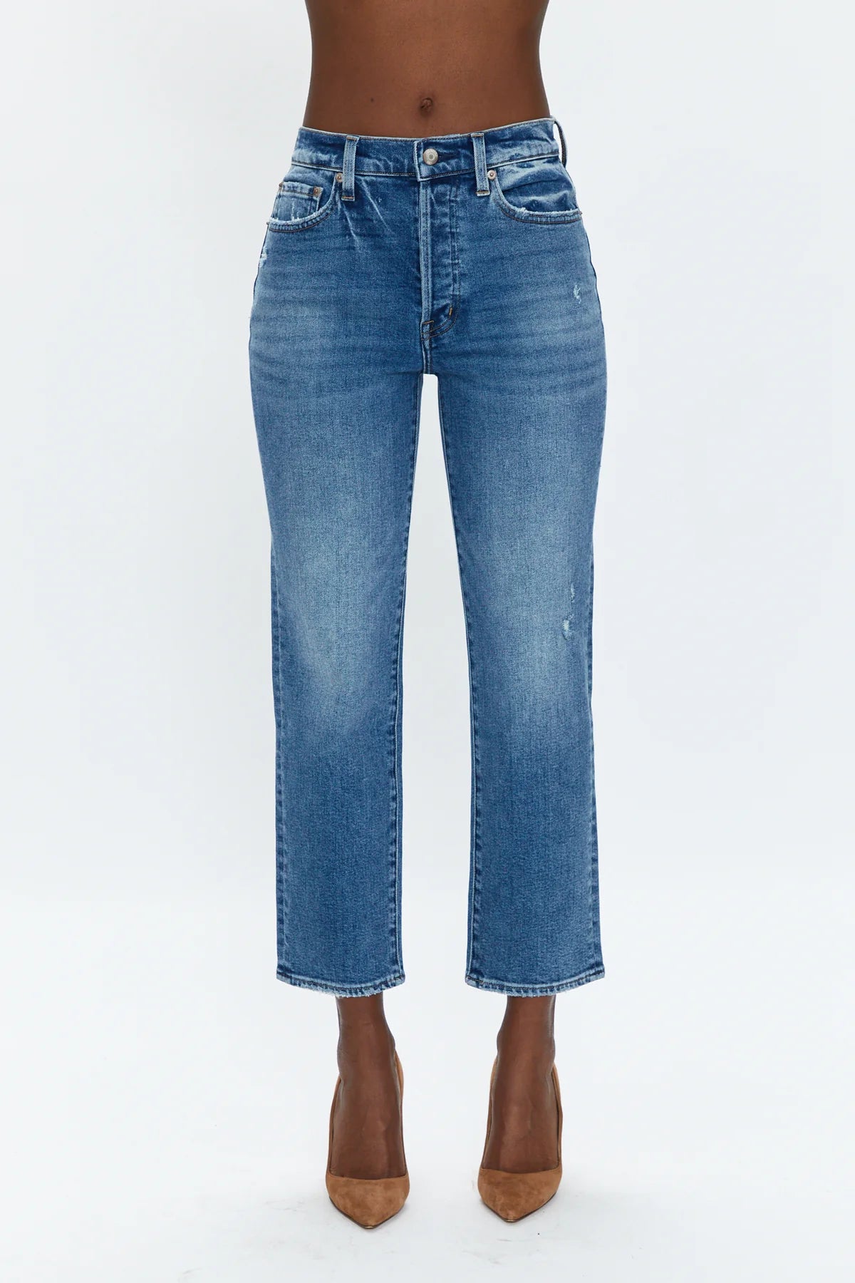 PISTOLA: CHARLIE HIGH RISE CLASSIC STRAIGHT ANKLE - WESTMINSTER VINTAGE