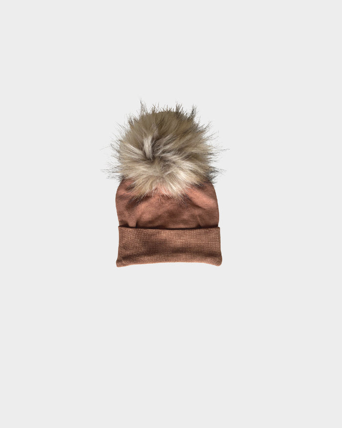 BABYSPROUTS: POM HAT - CARAMEL