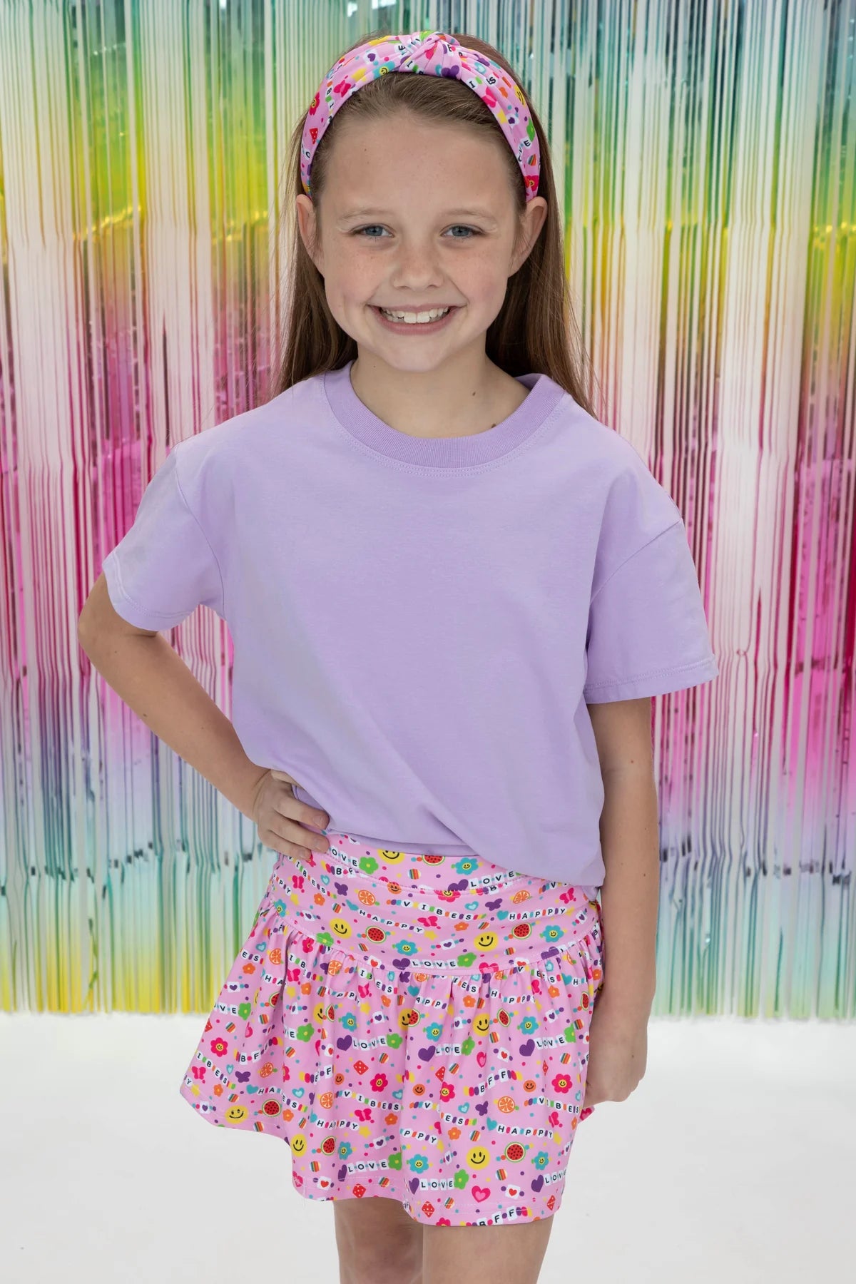 AZARHIA: GATHERED SKORT - FRIENDSHIP BRACELET
