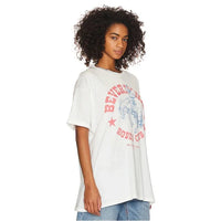 THE LAUNDRY ROOM: BEVERLY HILLS RODEO CLUB OVERSIZED TEE - WHITE