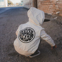 KNUCKLEHEADS: OFF WHITE PISMO HOODIE