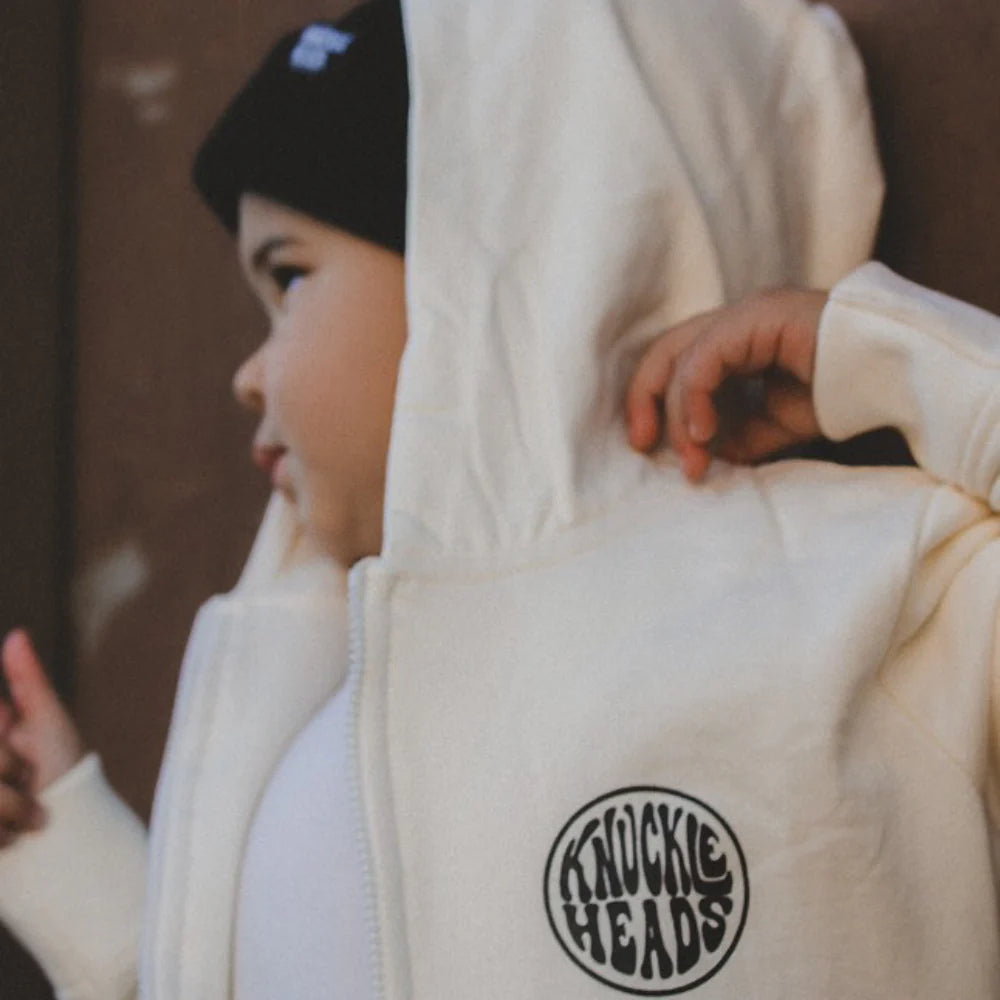 KNUCKLEHEADS: OFF WHITE PISMO HOODIE