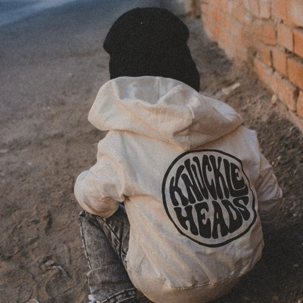 KNUCKLEHEADS: OFF WHITE PISMO HOODIE