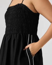 STEVE MADDEN: KIT DRESS - BLACK/WHITE