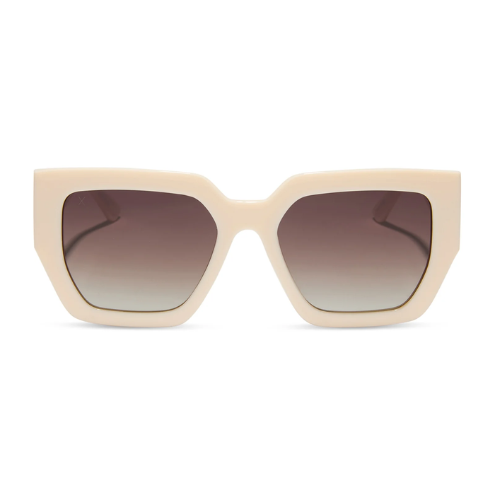 DIME: HIGHLAND - SWISS COFFEE + BROWN GRADIENT POLARIZED SUNGLASSES