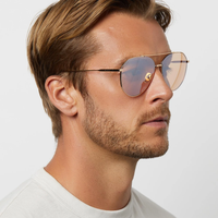 DIFF: DASH - GOLD HONEY CRYSTAL FLASH SUNGLASSES