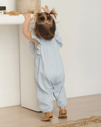 QUINCY MAE: NOVA ROMPER || CHAMBRAY