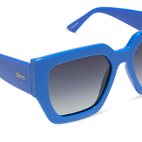 DIME: HIGHLAND - POOLHOUSE + GREY GRADIENT POLARIZED SUNGLASSES