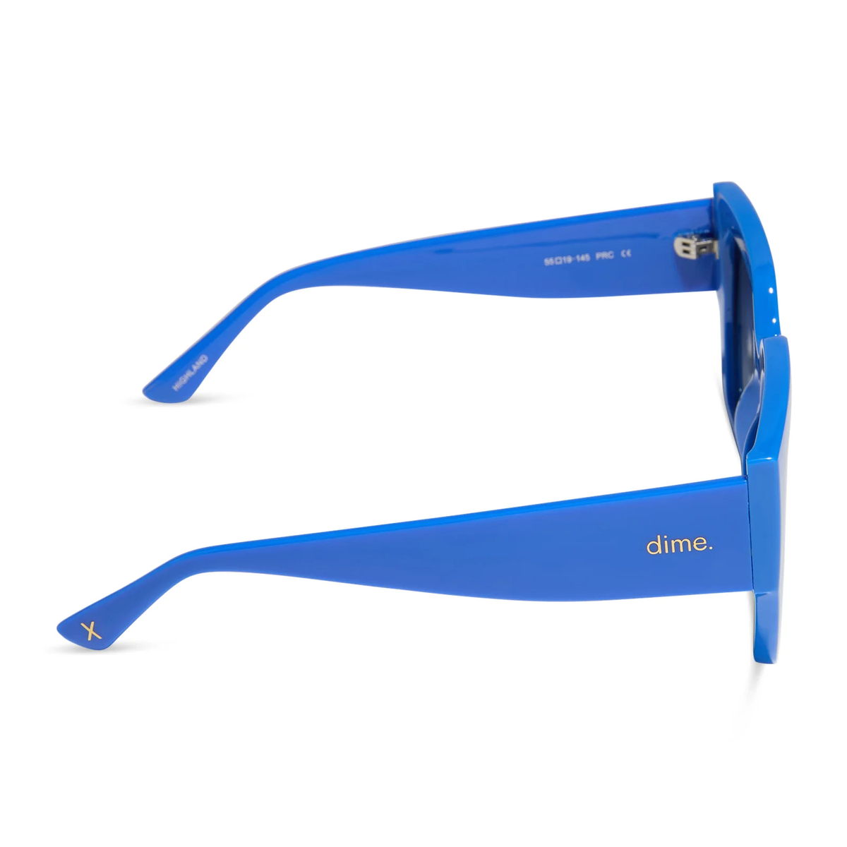 DIME: HIGHLAND - POOLHOUSE + GREY GRADIENT POLARIZED SUNGLASSES