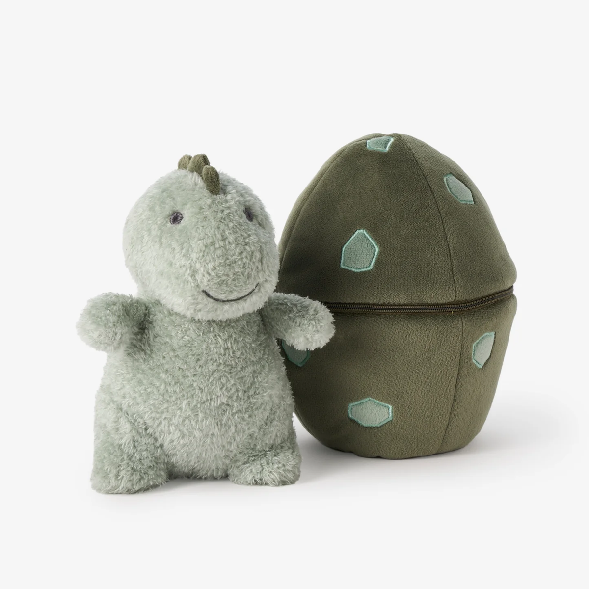 ELEGANT BABY: PLUSH BABY DINO + EGG ACTIVITY TOY
