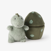 ELEGANT BABY: PLUSH BABY DINO + EGG ACTIVITY TOY