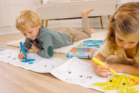 OOLY: COLOR-A-LOOONG 5' FOLD OUT KIDS COLORING BOOK - OCEAN ADVENTURE