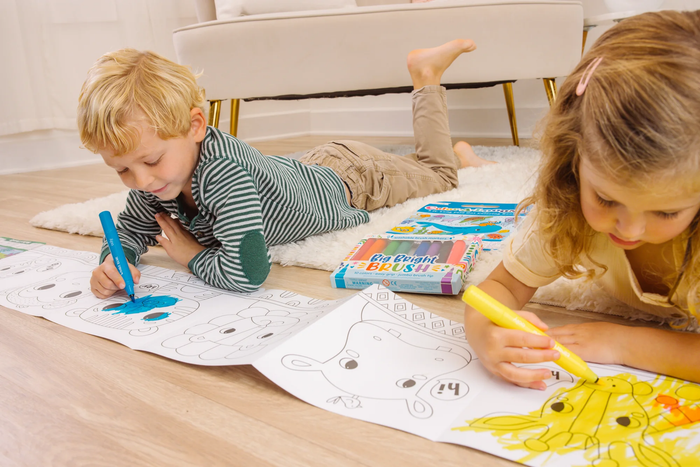 OOLY: COLOR-A-LOOONG 5' FOLD OUT KIDS COLORING BOOK - OCEAN ADVENTURE
