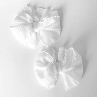 ROCKIN ROYALTY: RUFFLE CLIP SETS