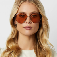 DIFF: DASH - GOLD HONEY CRYSTAL FLASH SUNGLASSES