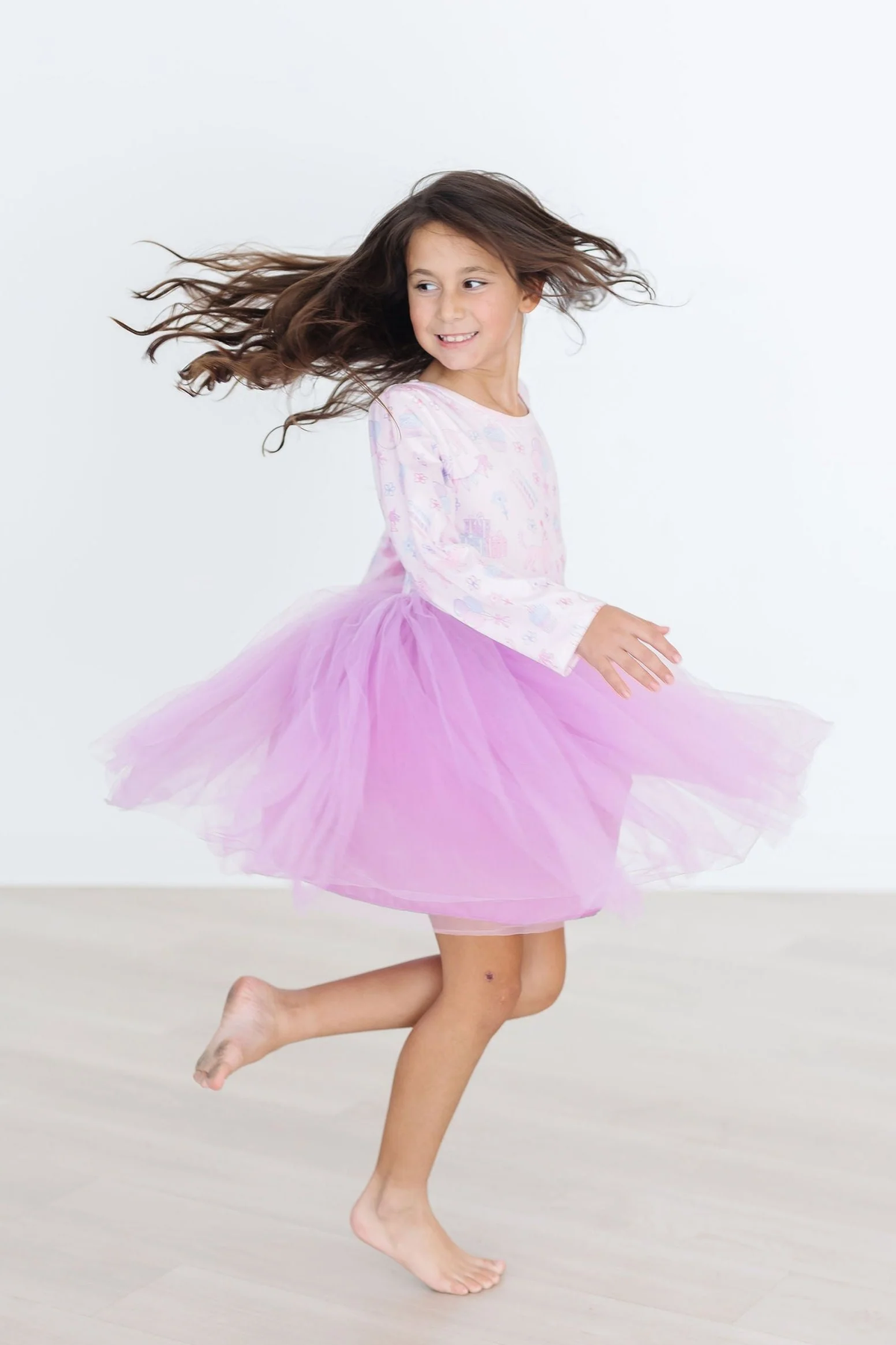 MILA & ROSE: PARTY PRINCESS LONG SLEEVE TUTU DRESS