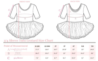MILA & ROSE: MERRY & BRIGHT RED TUTU LEOTARD