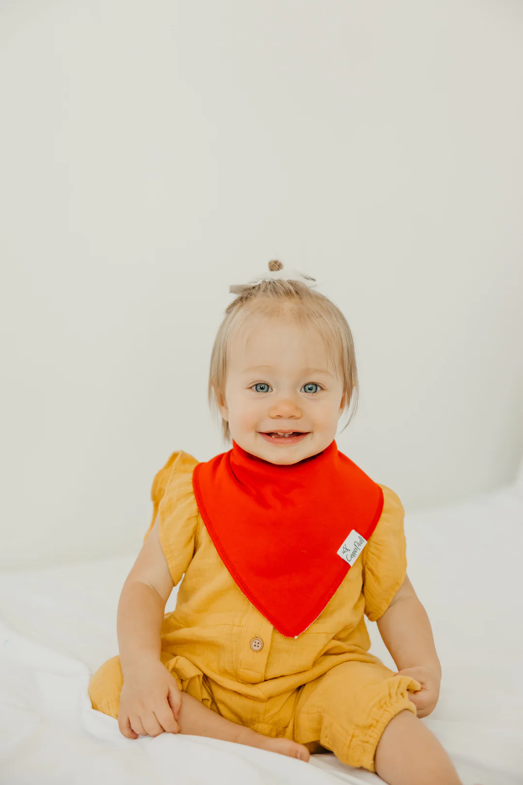 COPPER PEARL: BLUEBERRY BABY BANDANA BIBS (4-PACK)