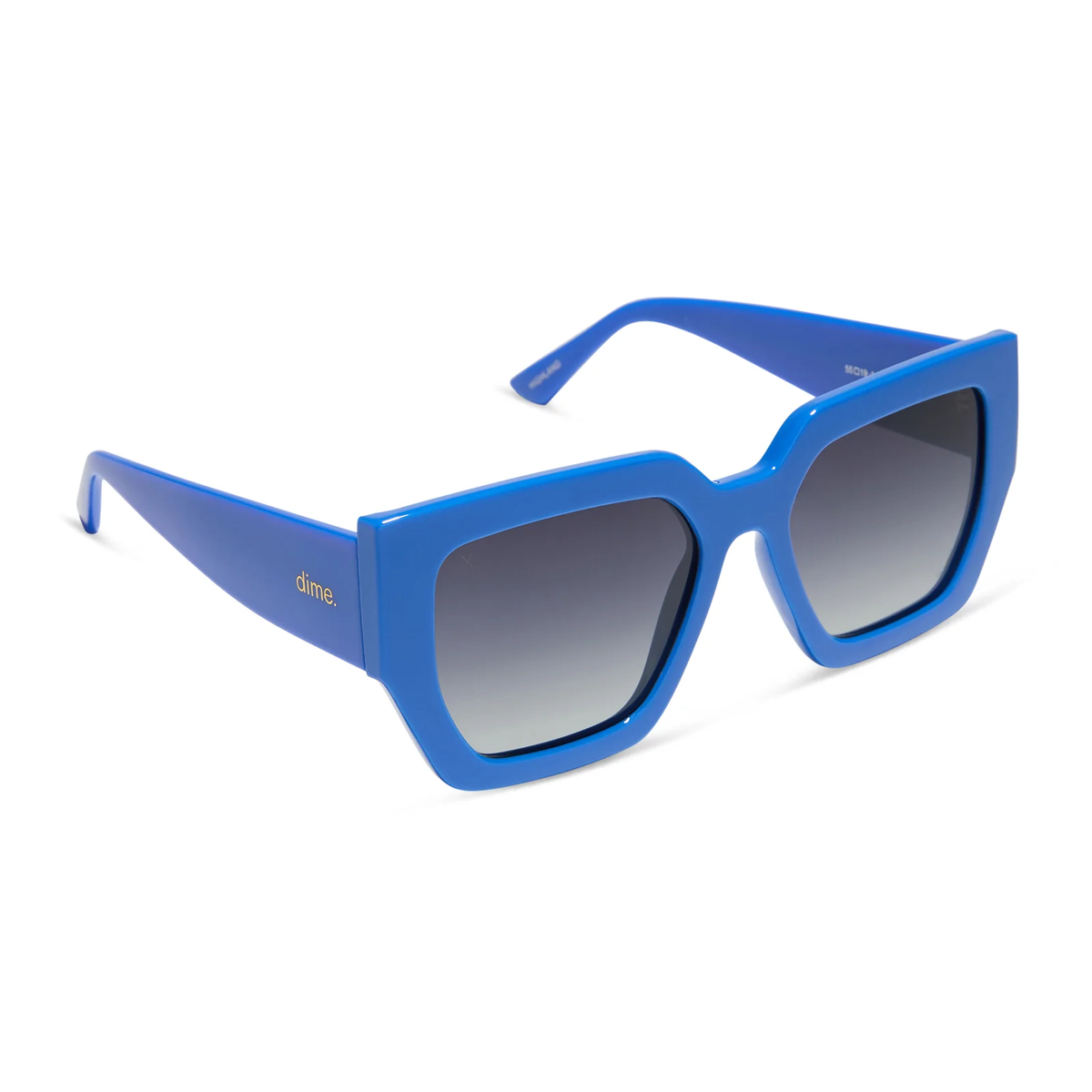 DIME: HIGHLAND - POOLHOUSE + GREY GRADIENT POLARIZED SUNGLASSES