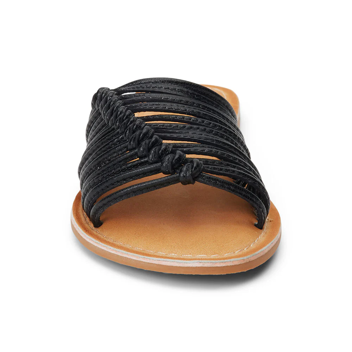 MATISSE: BAXTER SLIDE SANDAL - BLACK