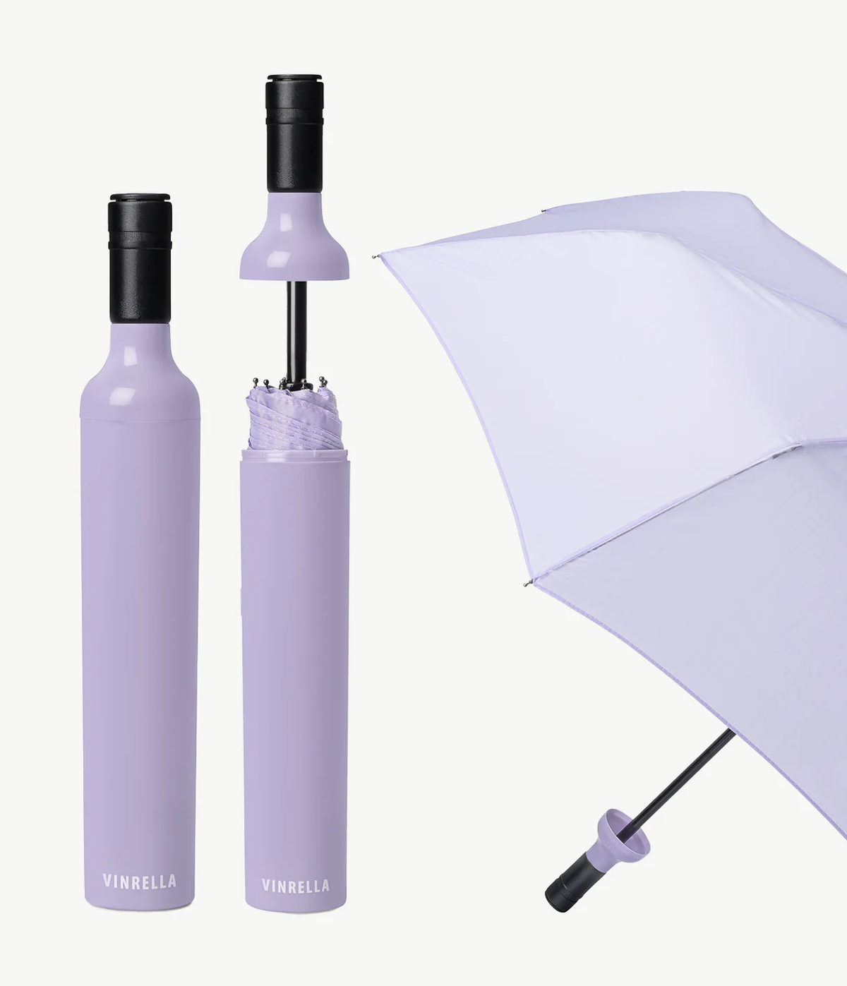 VINRELLA: WINE BOTTLE UMBRELLA