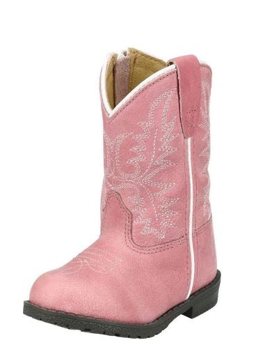 SMOKY MOUNTAIN BOOTS: TODDLER GIRLS' HOPALONG WESTERN BOOTS - PINK