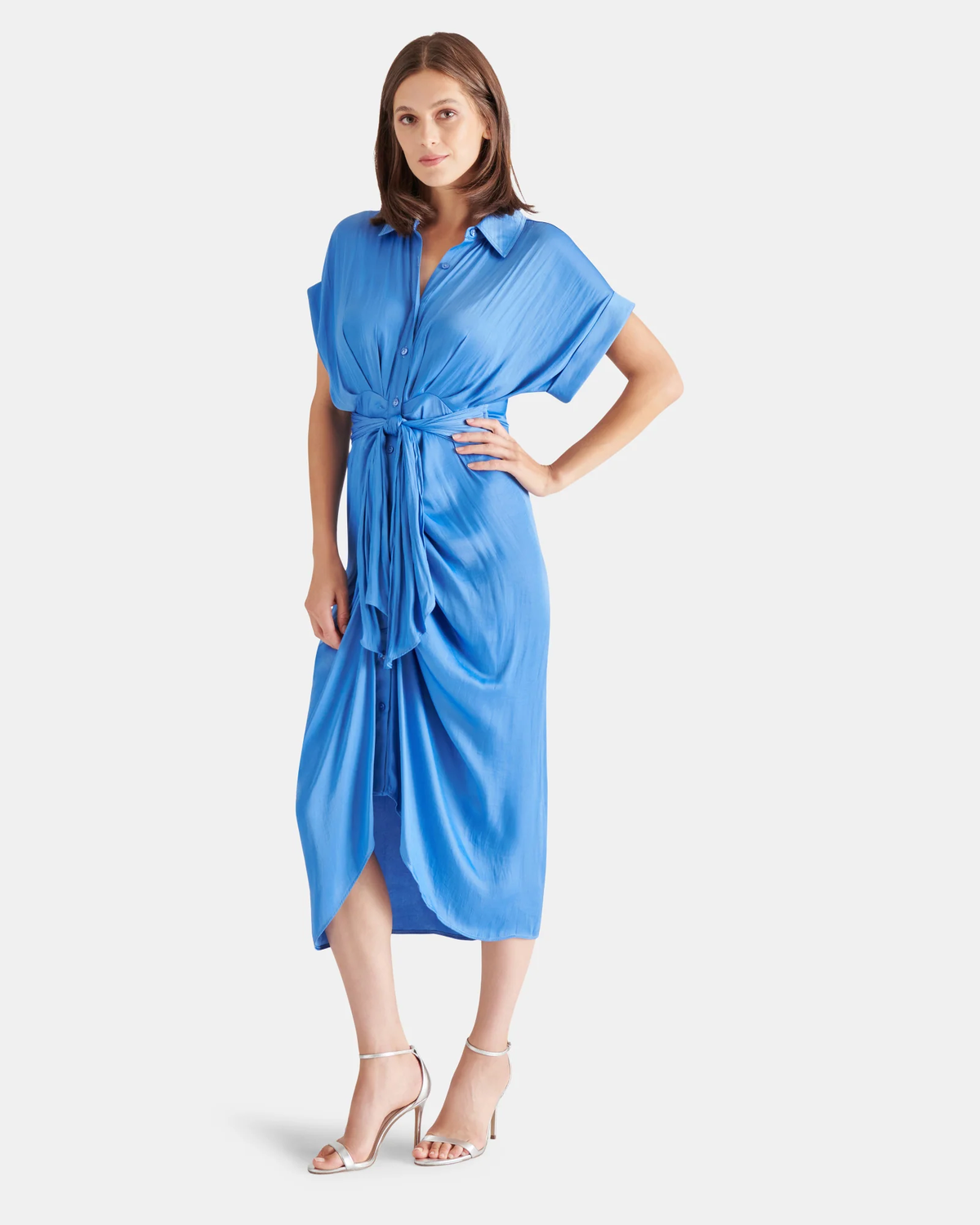 STEVE MADDEN: TORI DRESS - INDIGO BLUE