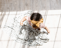 COPPER PEARL: ZARA KNIT SWADDLE BLANKET