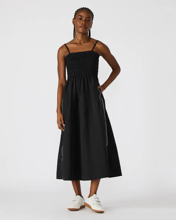STEVE MADDEN: KIT DRESS - BLACK/WHITE