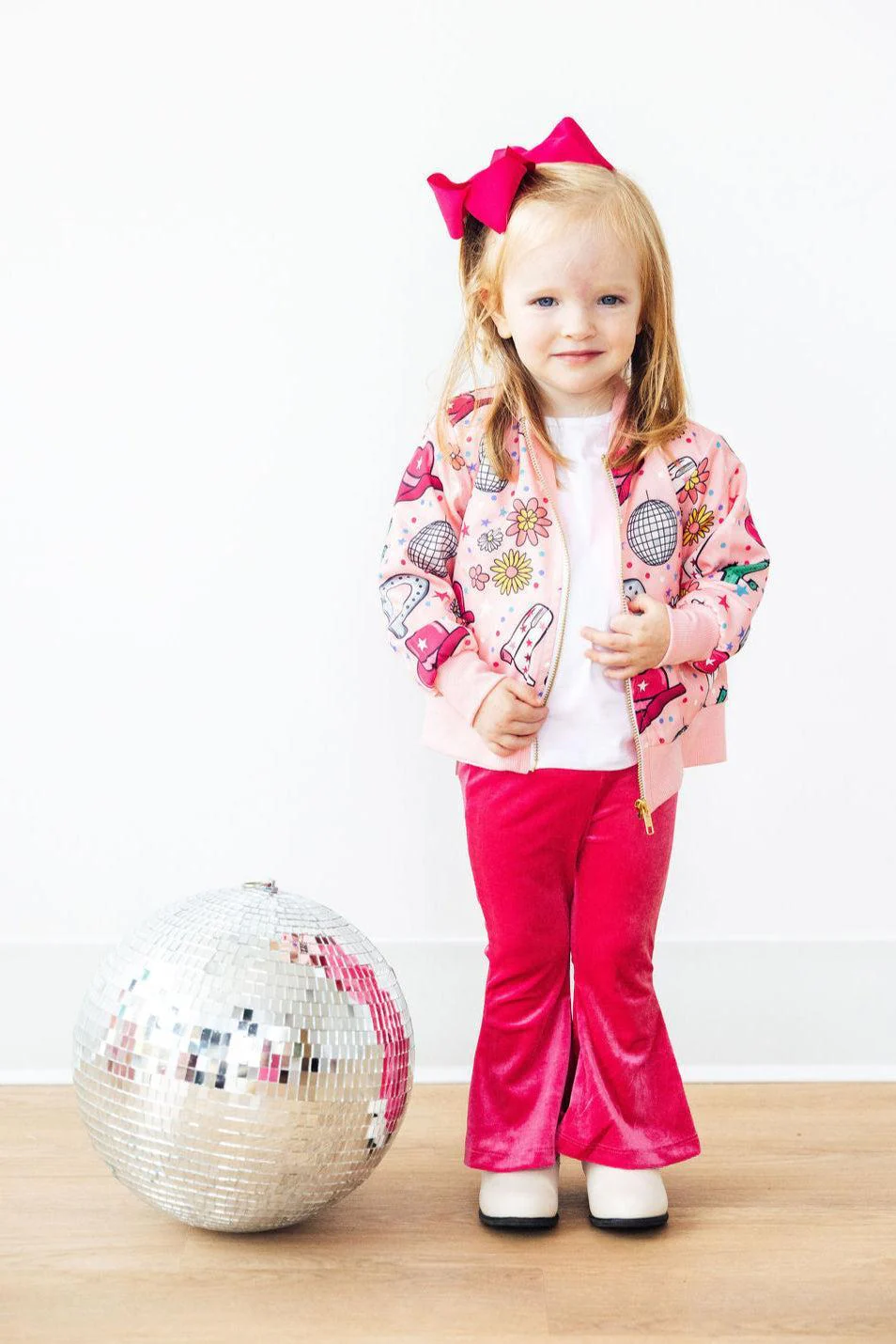 MILA & ROSE: BOOTS & BLING SATIN JACKET