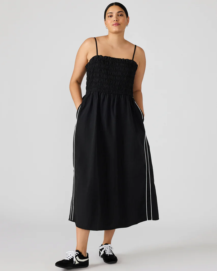 STEVE MADDEN: KIT DRESS - BLACK/WHITE