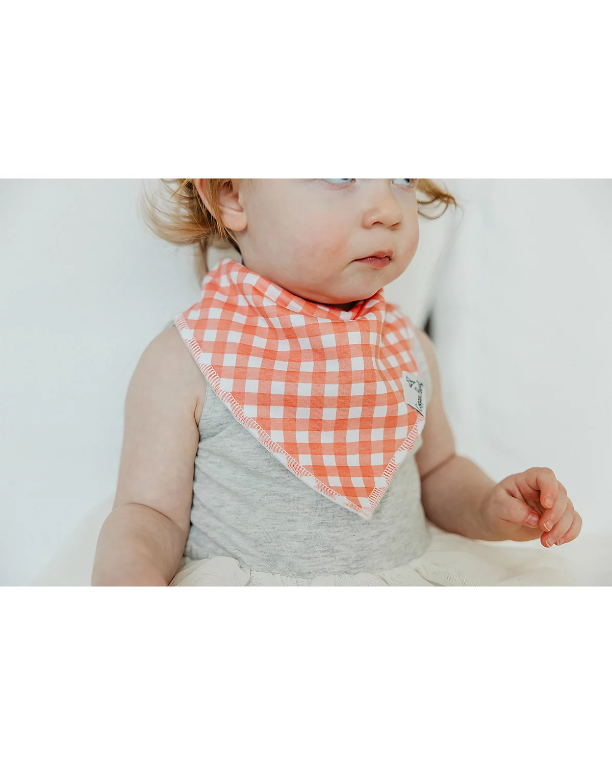 COPPER PEARL: GOOSIE BANDANA BIB SET (4-PACK)