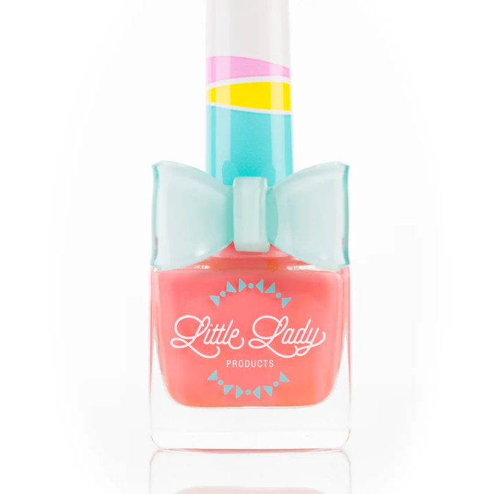 LITTLE LADY: JUST PEACHY NAIL POLISH