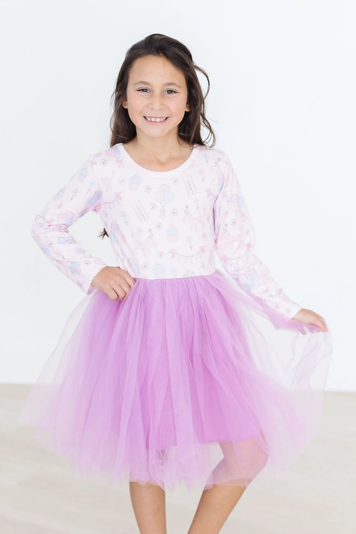 MILA & ROSE: PARTY PRINCESS LONG SLEEVE TUTU DRESS