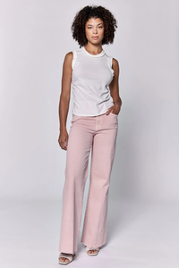 DEAR JOHN: ZO RAW EDGE TANK - WHITE