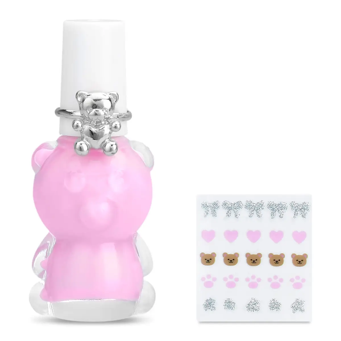 ISCREAM: BEARY CUTE NAIL POLISH & RING SET