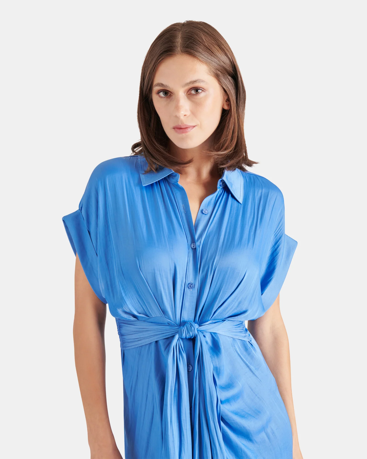 STEVE MADDEN: TORI DRESS - INDIGO BLUE